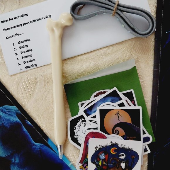 Nightmare Before Christmas Journal Handmade One of a Kind - Picture 7 of 7